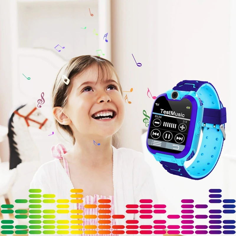  Multi-funktion Wasserdicht Kinder Aufruf Smart Uhr Anti-verloren GPS Positioning SOS Kinder Smartwa