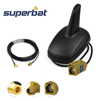 

Superbat Car/Trucks Satellite Radio Shark Fin Antenna Fakra K Female Jack and SMB Replacement Cable for SiriusXM Satellite Radio