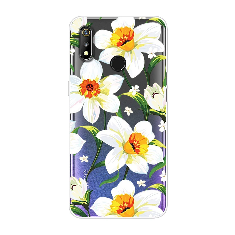 Для OPPO Realme 3 чехол силиконовый Тигр мягкая задняя крышка из ТПУ для Pro Чехол