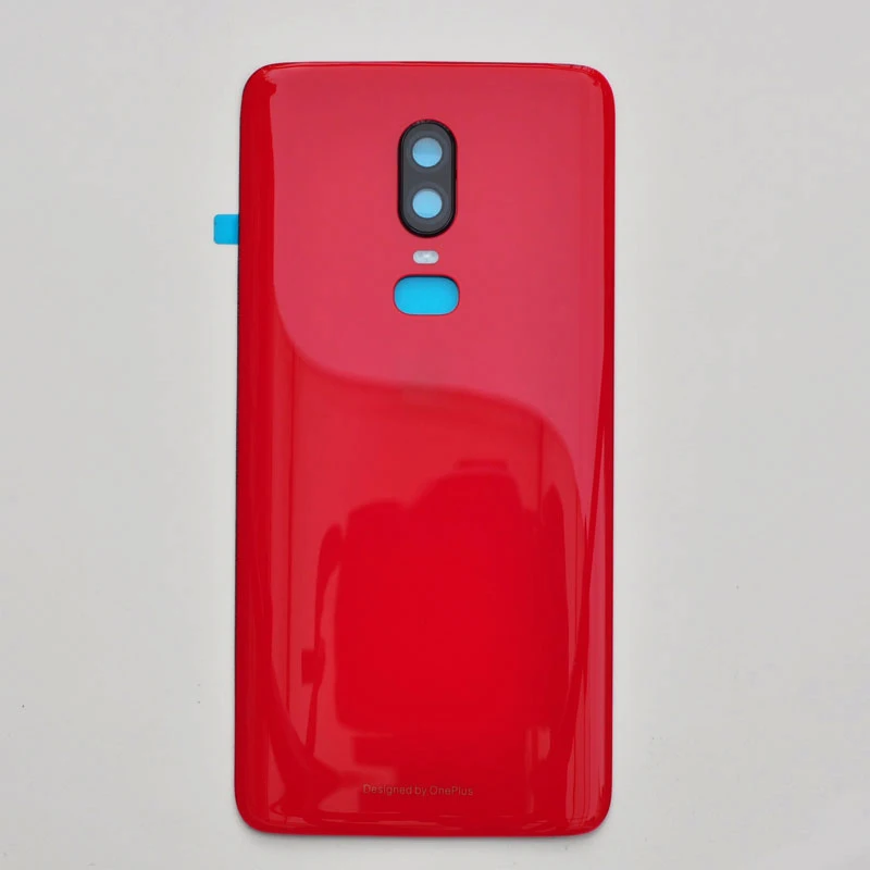 ZUCZUG стеклянный задний корпус для Oneplus 6 Six 1+ 6 крышка батареи чехол с объективом камеры+ логотип