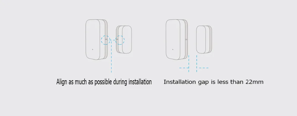 Xiaomi Mijia Интеллектуальный мини-дверной и оконный датчики для Xiaomi умный дом наборы используется с Mijia Многофункциональный шлюз