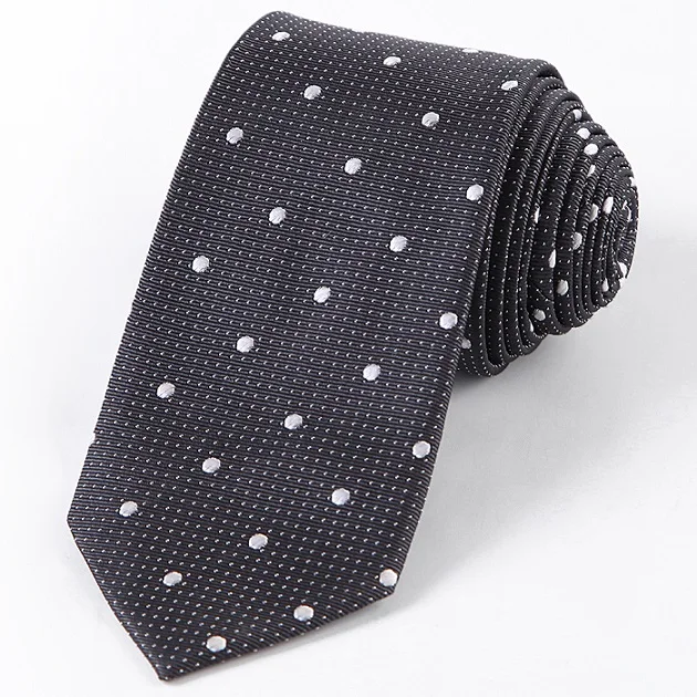 Портной Смит, синий галстук-бабочка, Мужской Шелковый Тонкий галстук в горошек, тканые мужские галстуки, галстук, модный аксессуар, деловые вечерние галстуки для жениха - Цвет: silk dot tie DST-029