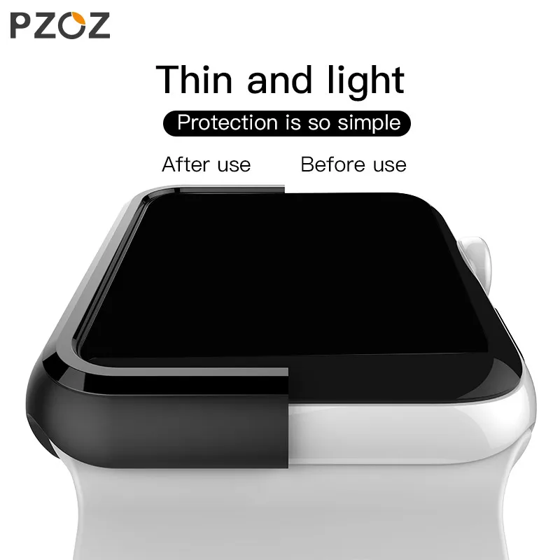 PZOZ чехол для Apple Watch 42 мм 38 мм iwatch Series3 2 1 защитный чехол для iwatch series 1 2 3