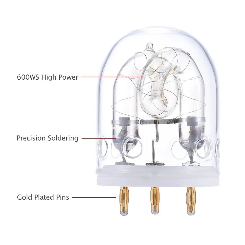 Godox AD-FT600 600 Вт голая Лампа вспышка трубка для Godox Witstro AD600 AD600B AD600M AD600BM(AD-FT600