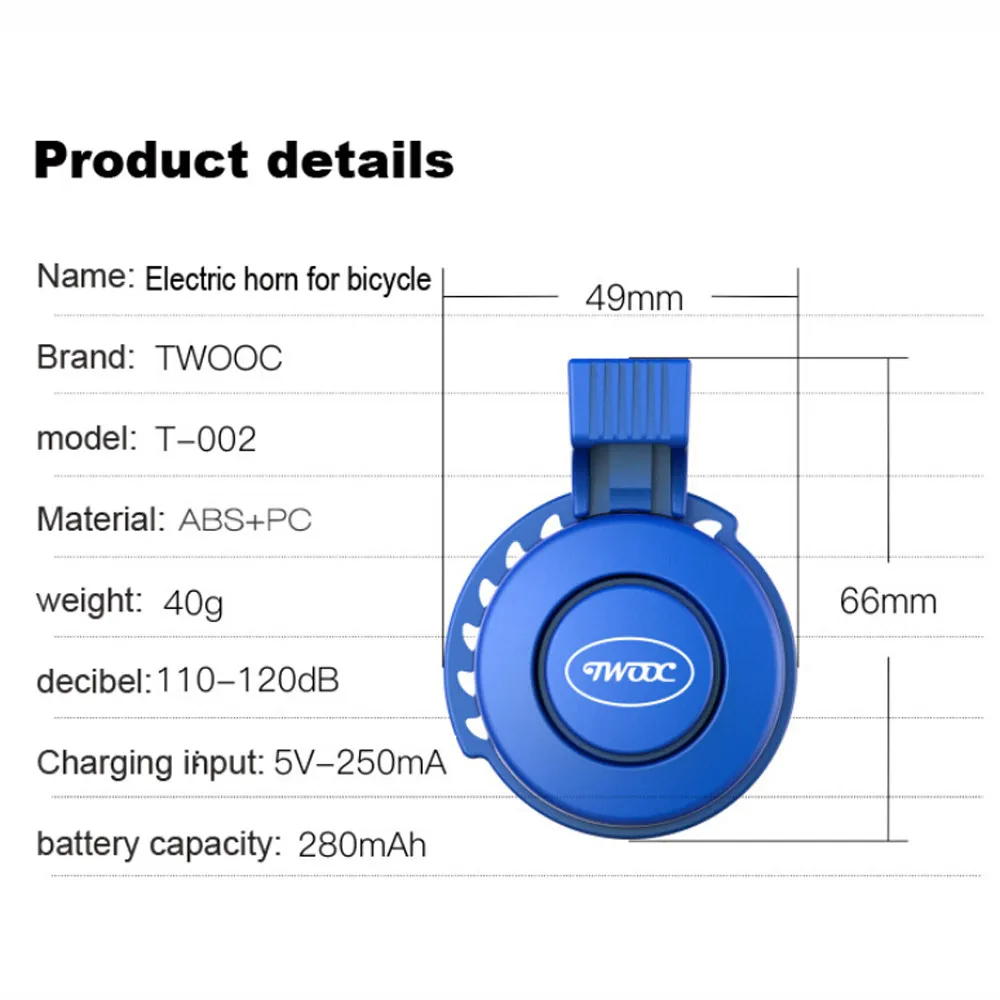 Flash Deal Hot Sale USB Charging Bicycle Cycling Bell Aluminum Handlebar Alarm Horn Ring Bicycle Light Accessories good quality HK&40 15