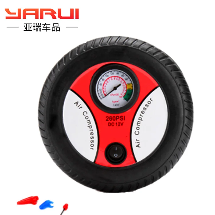 

Car Inflatable pump Tire portable pumping 12v electric high-voltage with cylinder