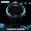 SKMEI Men Outdoor Sports Watches Waterproof Digital LED Military Watch Men Brand Fashion Casual Electronics Luxury Wrist Watches ► Photo 1/6