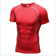 1008 Summer Men Boys Compression Jogging Sport Gym Athletic Base Layers Under Tops Shirts Thermal