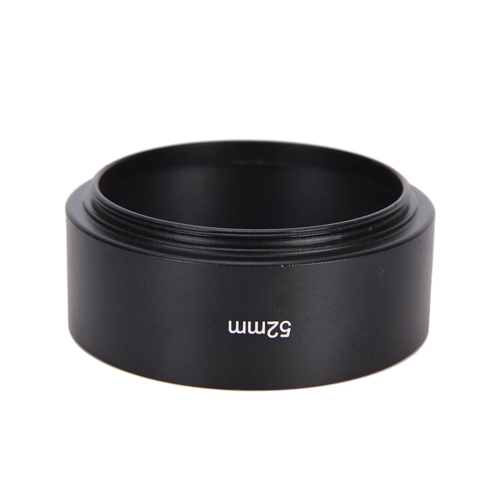 52mm Metal Camera Lens Hood For Canon Nikon 50mm F1.8 Tool Accessories High Quality Lens Hoodin