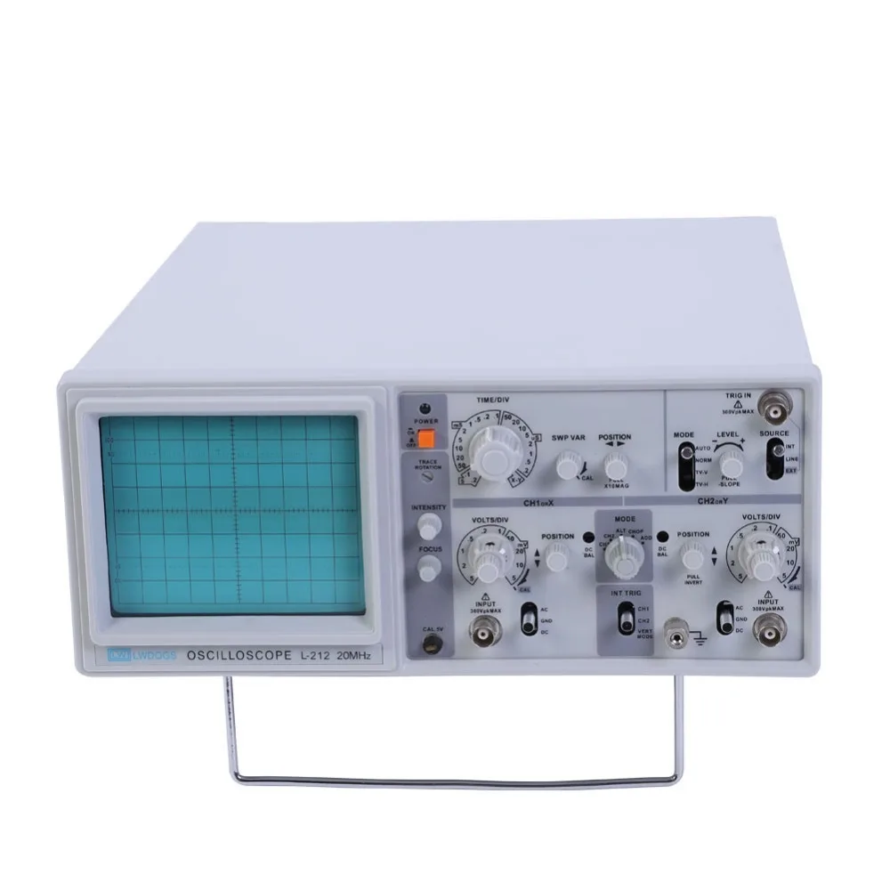 1pc Dual Channels Oscilloscope Dual trace High Sensitivity Analog