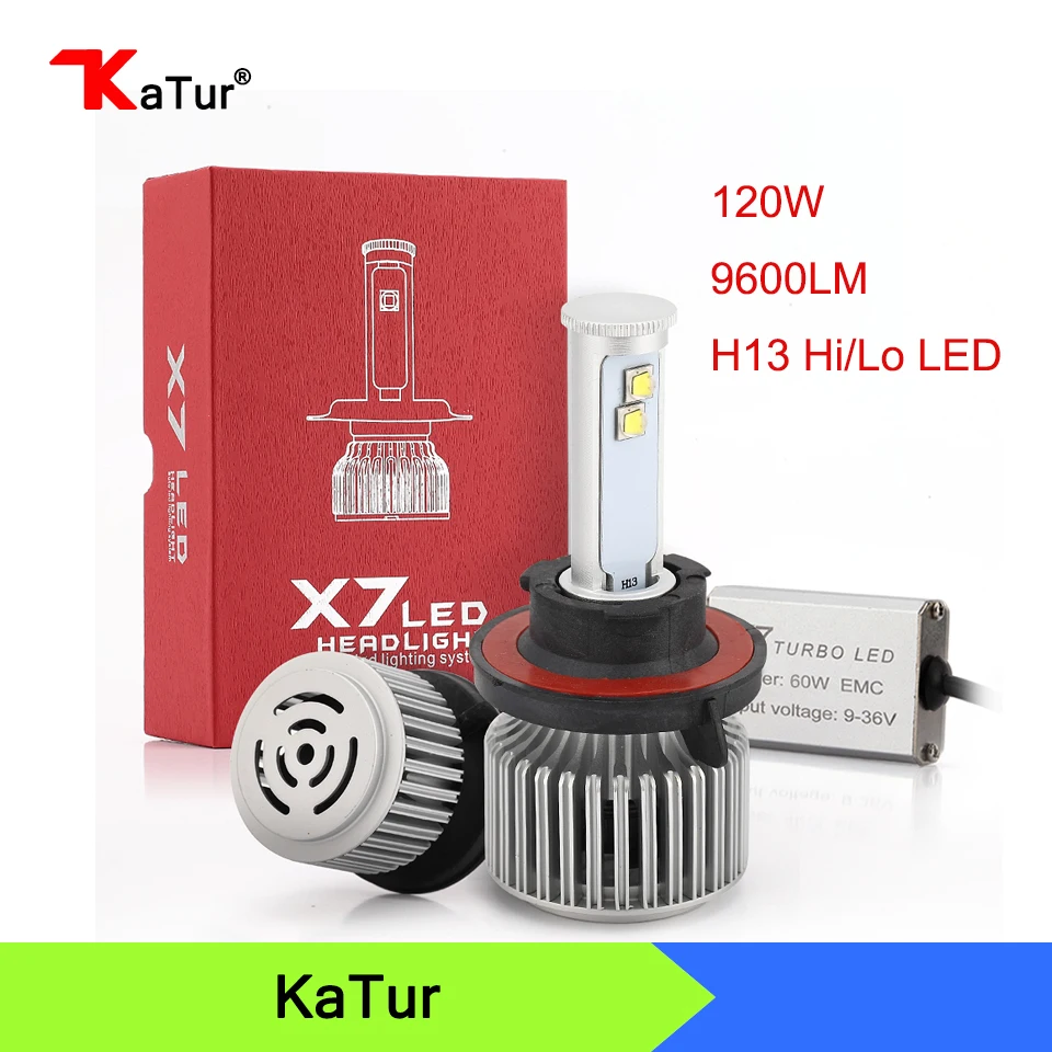 Newest X7 Products H13 Led Car Headlight Bulbs High Low Beam Hi/Lo 6000K Super Bright For
