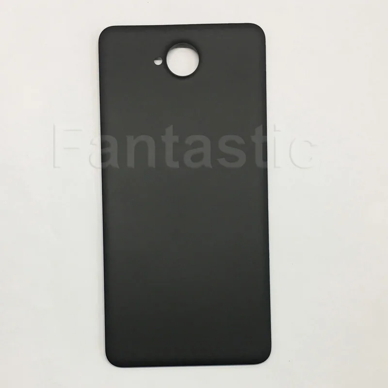 Чехол на заднюю панель для microsoft lumia 650, задняя крышка для батареи, корпус, замена двери для Nokia lumia 650 с NFC чипом - Цвет: 650 black cover
