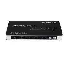 HDMI 2,0 сплиттер один в и восемь из 1X8 4 K HDCP2.2 компьютерный видео сплиттер HY-V1082-S0-HO