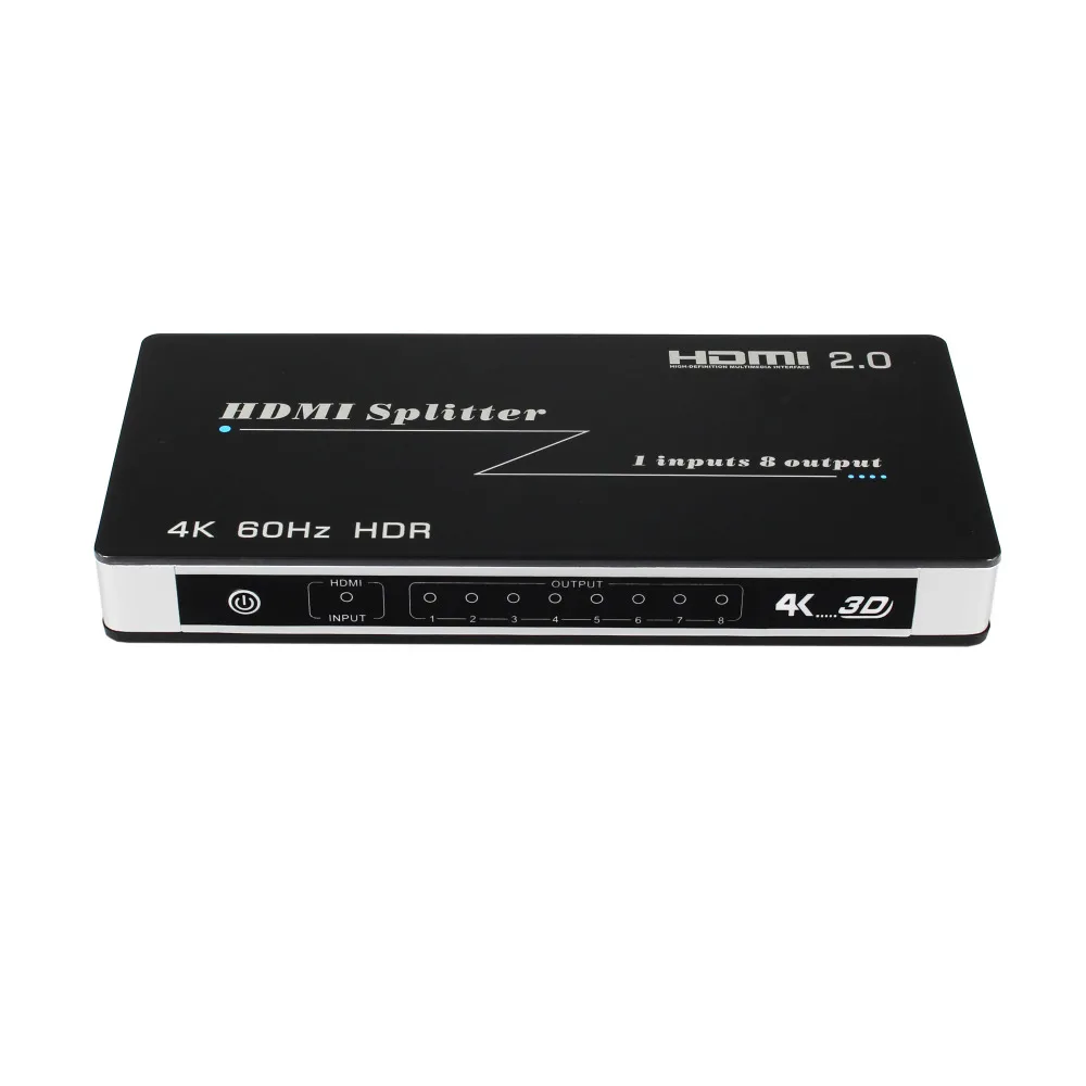 HDMI 2 0 разветвитель 1X8 4K HDCP2.2 компьютерный видео HY V1082 S0 HO|Система управления CCTV| |