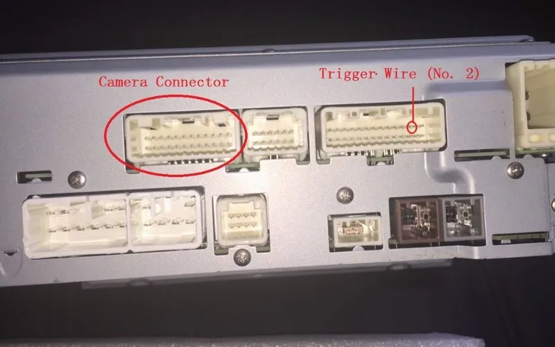 Connection Cable for Toyota RAV4 RAV 4 Crown S210 2013~2015 Reversing Camera to OEM Monitor without Damaging the Car Wiring (6)
