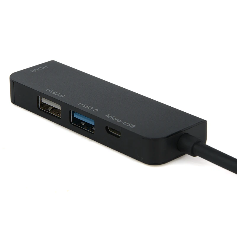 Концентратор Tpye-C к Micro-Usb 3,0 2,0 Hdmi Thunderbolt 4 порта сплиттер адаптер совместимый для Macbook Pro samsung Galaxy S9/S8/Note