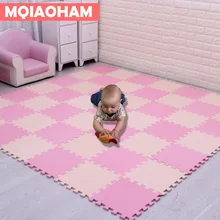 Nieuwste 9/18 Stks/set Eva Kinderen Schuim Tapijt Mozaïek Vloer Puzzel Tapijt Baby Speelkleed Floor Ontwikkelen Kruipen tapijten Puzzel Mat