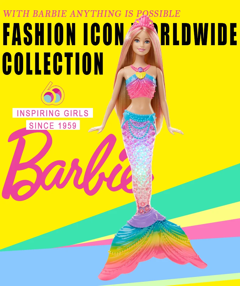 mermaid barbie waterproof