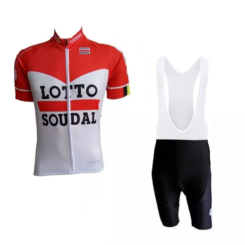 

2018 new Pro team lotto soudal cycling jersey sets Bicycle maillot breathable MTB quick dry bike clothing Ropa ciclismo gel pad