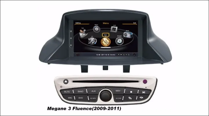 Top Liislee Car Radio For Dacia Sandero 2009~2013 Audio Video Stereo BT CD DVD Player GPS Map Nav Navi Navigation Multimedia System 4