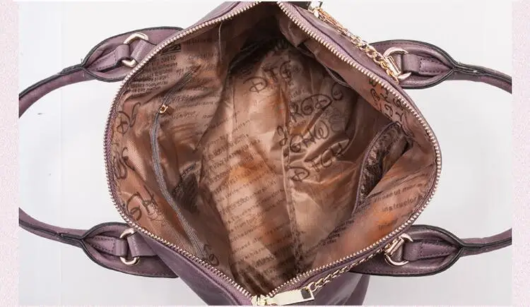 “ Sacos de Ombro de Couro Bolsa Crossbody Flap Tote Bolsa