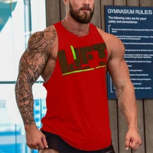 Популярный мужской жилет мышечный брус, бодибилдинг спортивные Тэнк-топы с капюшоном