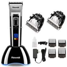Профессиональные машинки для стрижки волос, Ультра мощный электрический триммер для волос, Парикмахерская, Мужская машинка для стрижки волос, 2500ма, аккумулятор S7