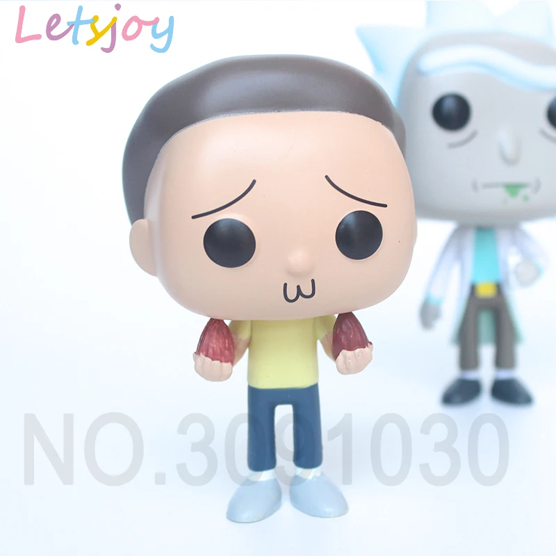 letsjoy pop horse vinyl collection Rick and Morty Rick Morty Rick Q Mr. Meeseeks ACTION FIGURE Anime model Home Decoration