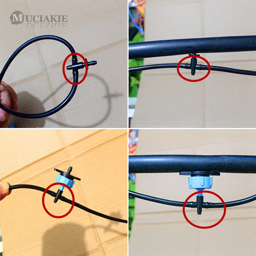 MUCIAKIE 50 шт в наборе ID 6.0MM x 1/8 ''острые шипы цепляют T Разъемы два отделения для Redmi