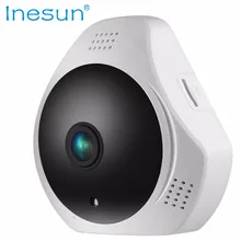 Inesun 360 Degree Panoramic IP Camera 960P 3D VR WI-FI Camera 1.3MP Fisheye Wireless Security IP Camera IR Night Vision