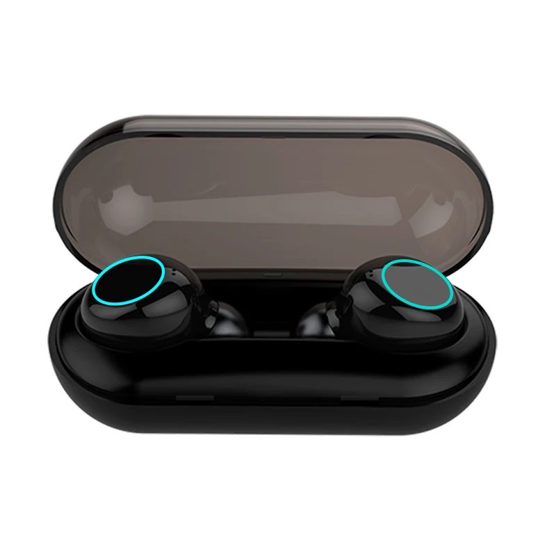 KD Mini separado auricular Bluetooth inalámbrico 5,0 Touch impermeable en la oreja con micrófono estéreo de auriculares universal de teléfono móvil - 6