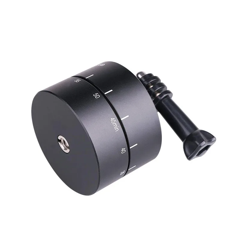 360 Degree Rotating Head Delay Photography Automatic Time Lapse Timer Stabilizer Tripod Adapter For GoPro Hero 4 3 Xiaoyi  (5)