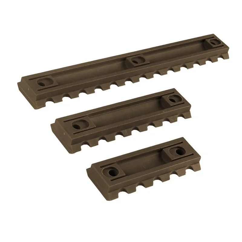 3 Sizes 2 5 Slot  3 7 Slot  5 13 slot Plastic Keymod Scope Mount (5)
