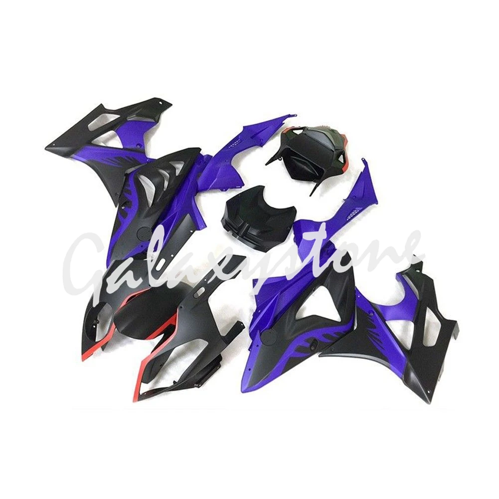 Подходит для BMW S1000RR 2012-2014 ABS впрыск кузова Комплект черного и синего цвета |