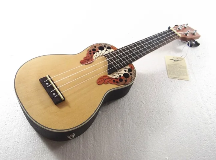 Electricity ukulele with EQ Ukulele With Aquila Strings 21" free