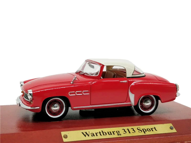 1:43 jколлекция wartberg 313 Спортивная литая модель автомобиля