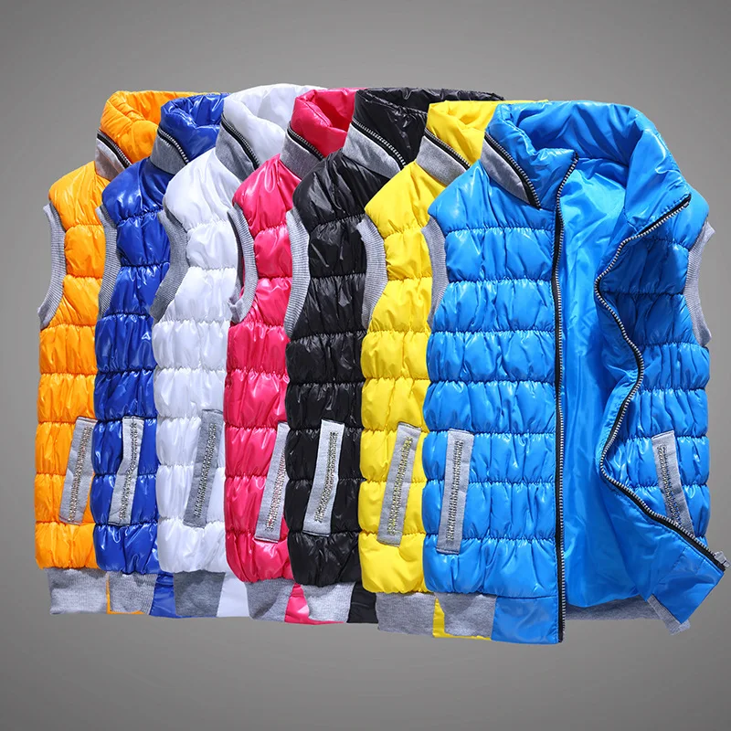 2016 Autumn Winter Women Fashion Ladies Vest Jacket Waistcoat Slim Down