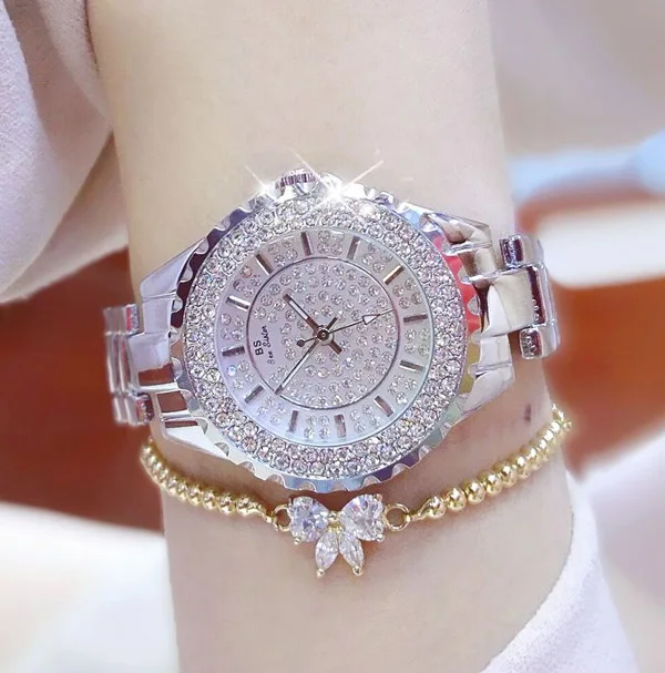 Новые модные часы известного бренда, полностью бриллиантовый браслет, кварцевые часы, роскошные ЖЕНСКИЕ НАРЯДНЫЕ часы, стразы, блестящий кристалл, браслет, часы