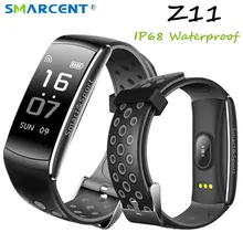 Z11 IP68 Waterproof Smartband Watch Blood Pressure Heart Rate Monitor Smart Bracelet Fitness Tracker Bluetooth Wristband pk S2