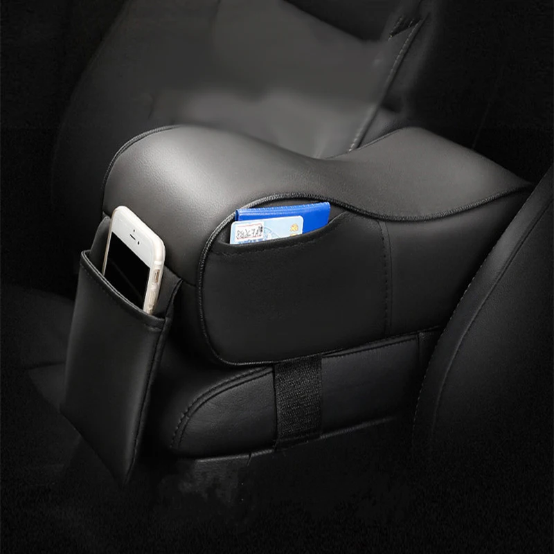 

Car Styling Memory Foam Car Armrest Cushions super Soft Universal Auto Armrests Covers Car Auto Center Console Arm Rest Seat Box