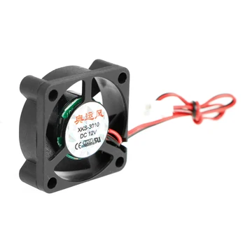 

12V Plastic 2-pin Brushless Cooling Fan For Computer CPU NoEnName_Null