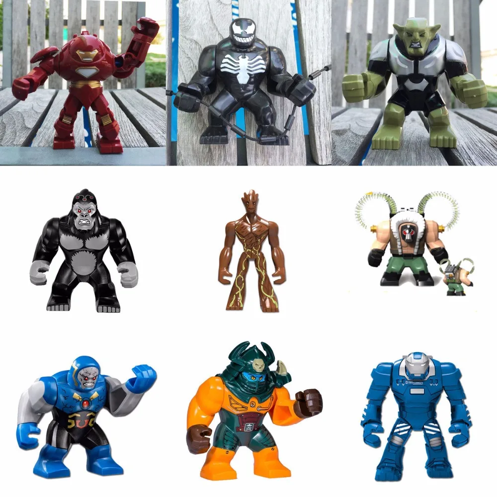 

Marvel Super Heroes Avengers Infinity War Thanos Bantman blocks Compatible With Legoings Toy For Children