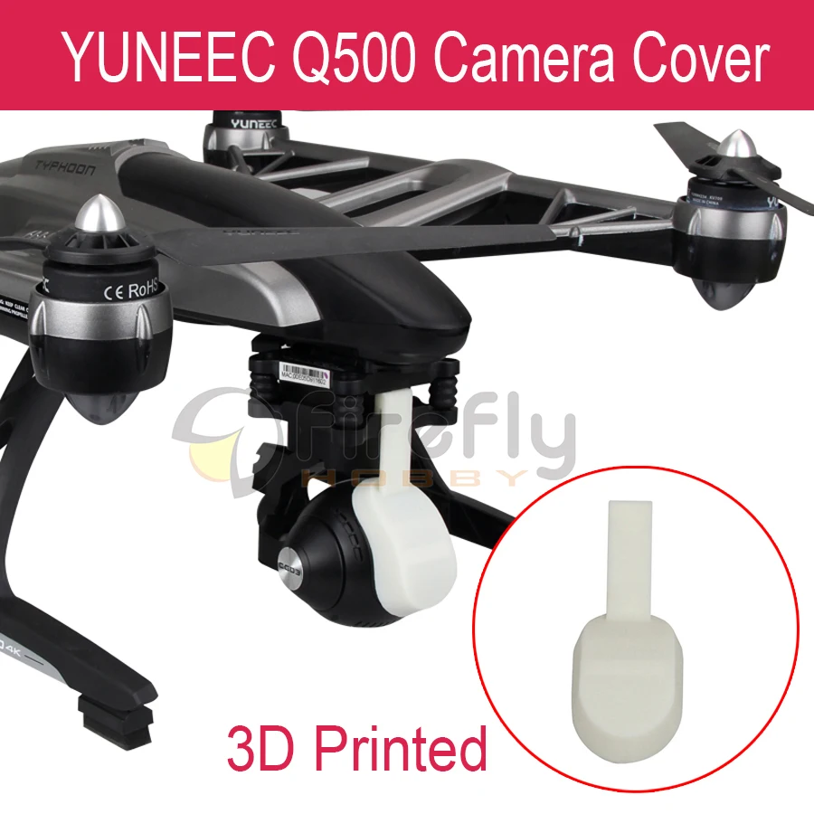 

YUNEEC Q500 Camera Protector 3D Printed Camera Cover Dust-proof Lens Cap for Typhoon Q500 Drone
