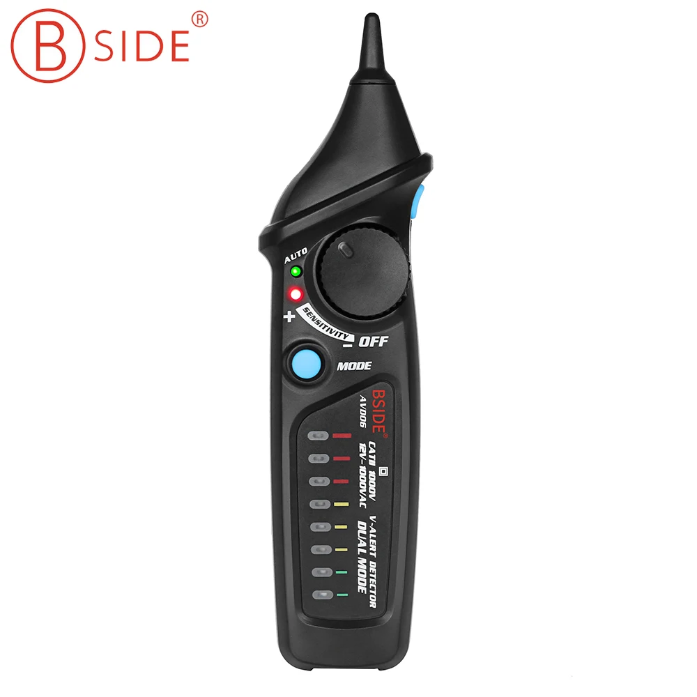 BSIDE AVD06 Dual Mode AC Voltage Detector Non contact Voltage Tester