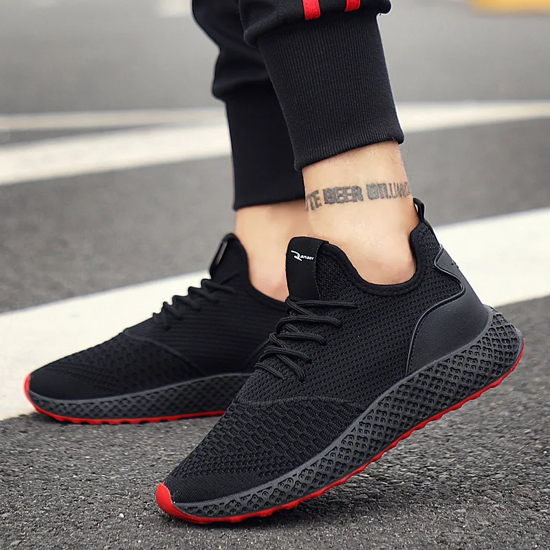 JINBEILEE Men's New Flying Woven Sports Shoes Men's Casual Running Shoes Breathable Wear-resistant Belt Tide Shoes JINBEILEE Men's New Flying Woven Sports Shoes Men's Casual Running Shoes Breathable Wear-resistant Belt Tide Shoes