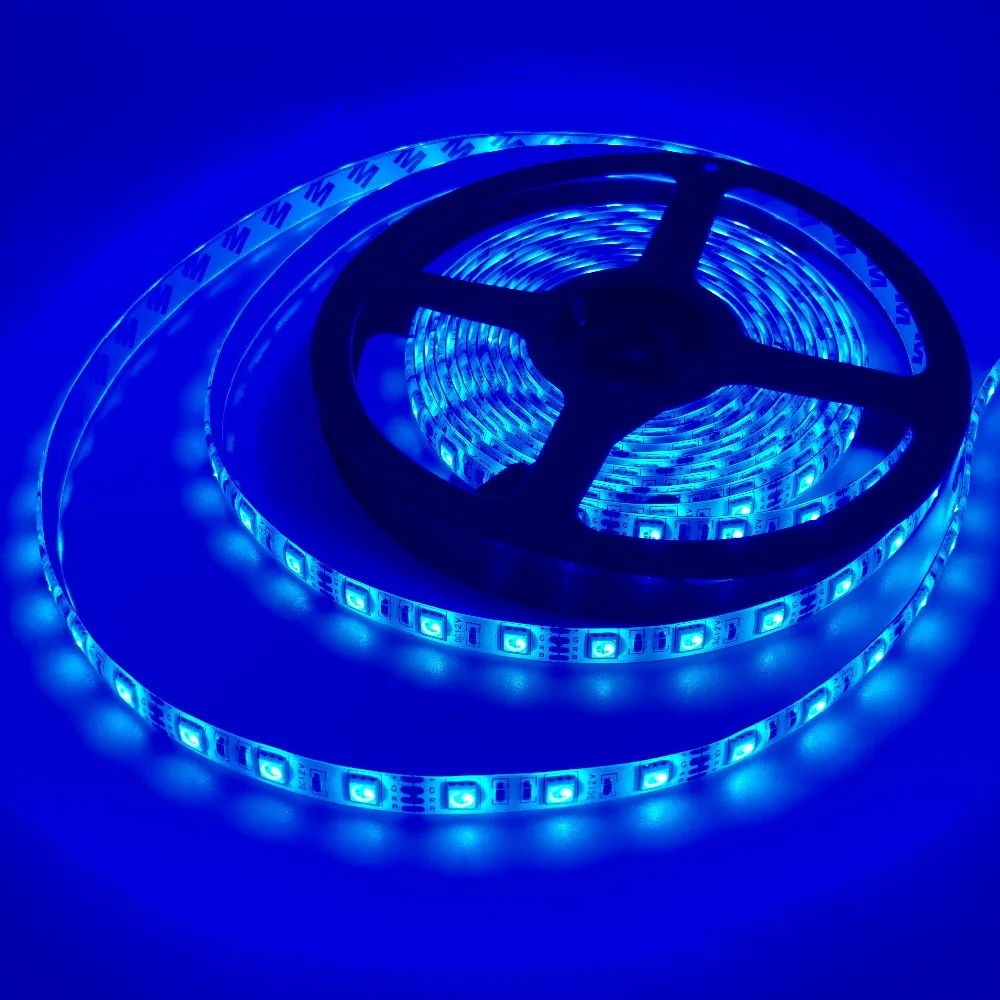 Лента Светодиодная гибкая с RGB светодиодами 10/5 м 12 в пост. Тока 3 А|rgb led tape|led tapediod