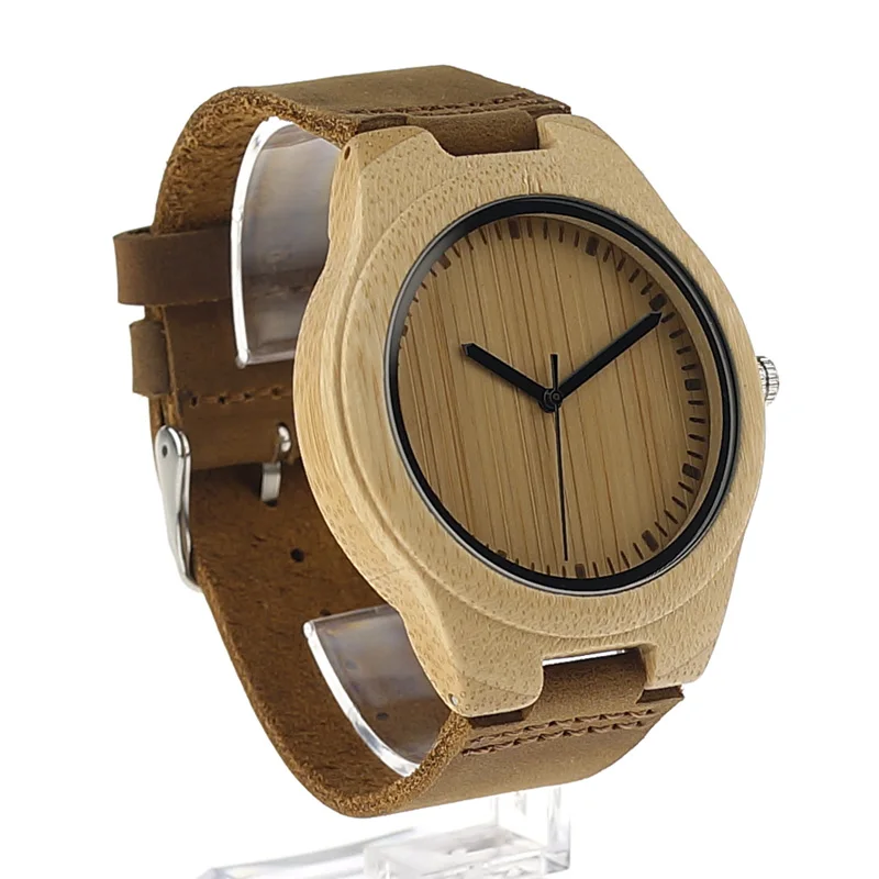 BOBO BIRD Wooden Watch Men relogio masculino Timepieces Japan Movt 2035 Quartz Watches Special for Drop Shipping
