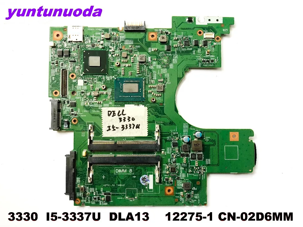 Original for DELL 3330 laptop motherboard I5-3337U DLA13 MB 12275-1 CN-02D6MM tested good free shipping | Компьютеры и офис
