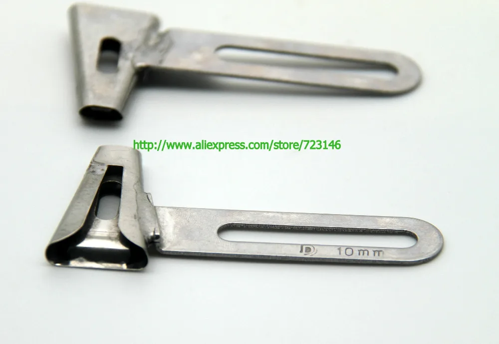 NEW F342 JinLei 406 Belt loop Folder for Belt Loop Machine with cutter JinLei hemmer used for 2 or 3 needle Cover Stitch Machine