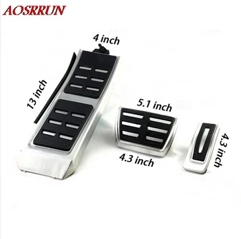 

for gas accelerator pedal brake and footrest pedal for Audi A4 S4 B8 A5 S5 RS5 Q5 SQ5 A6 S6 RS6 A7 S7 C7 RS7 car-styling for